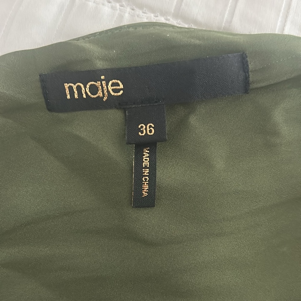 Maje cut-out V-neck maxi dress - Picture 5 of 13